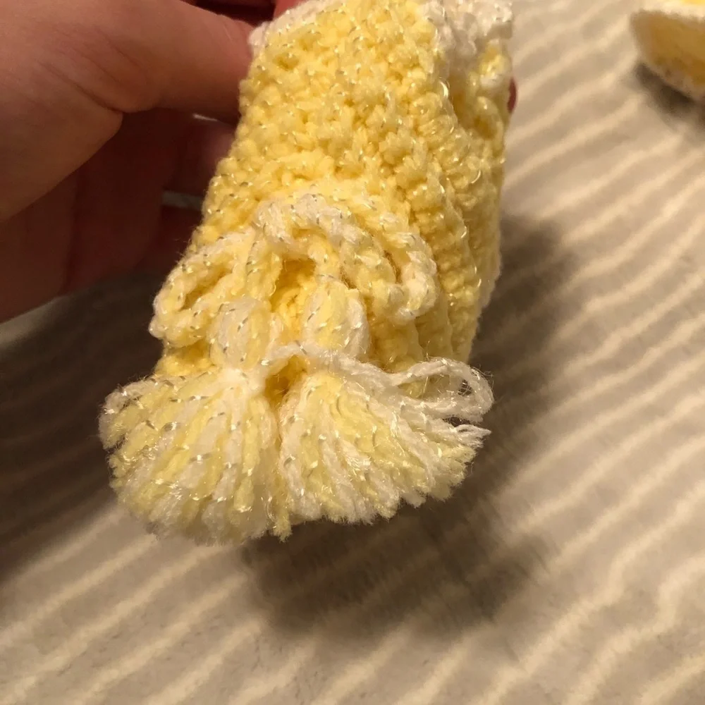 CROCHETED Baby Booties